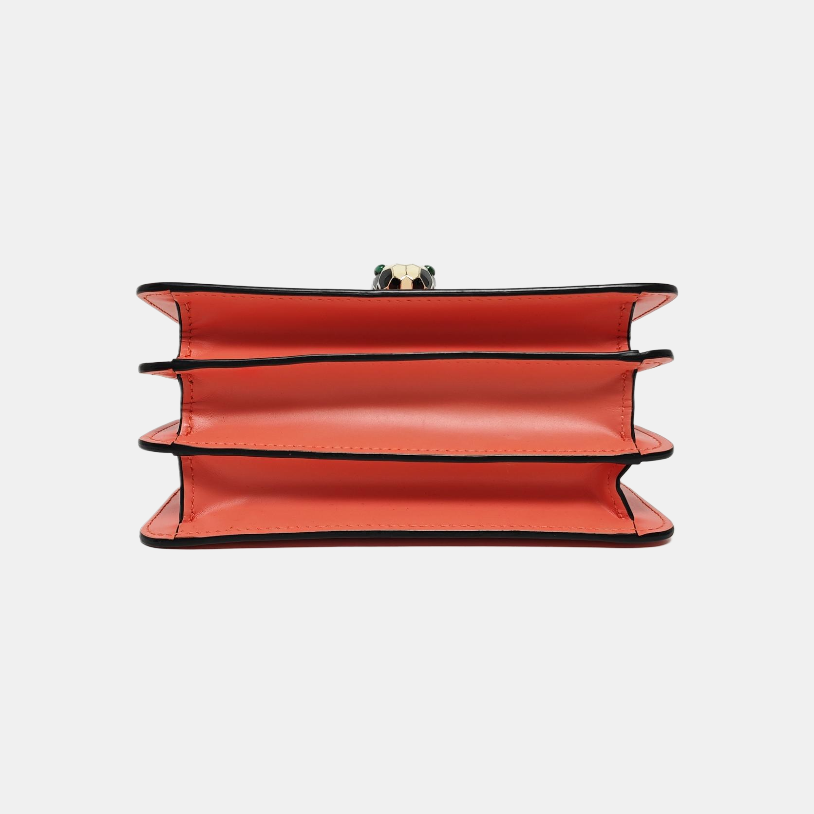 SERPENTI FOREVER Small Calfskin Red