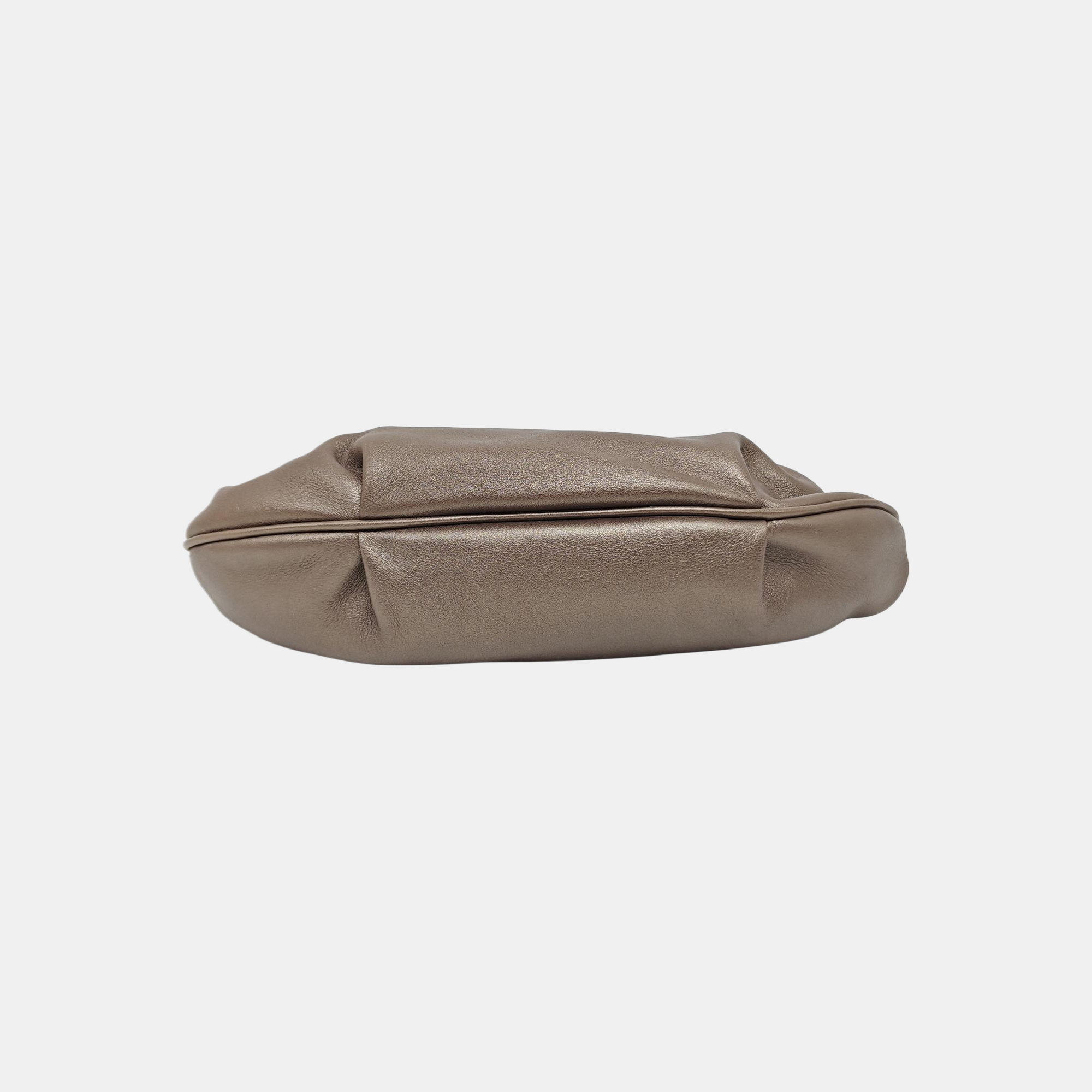 Calfskin Top Handle Bag Gray