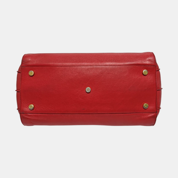 Authenticated pre-owned  SAC DE JOUR Small Calfskin Red - Shoulder Bag at Looply