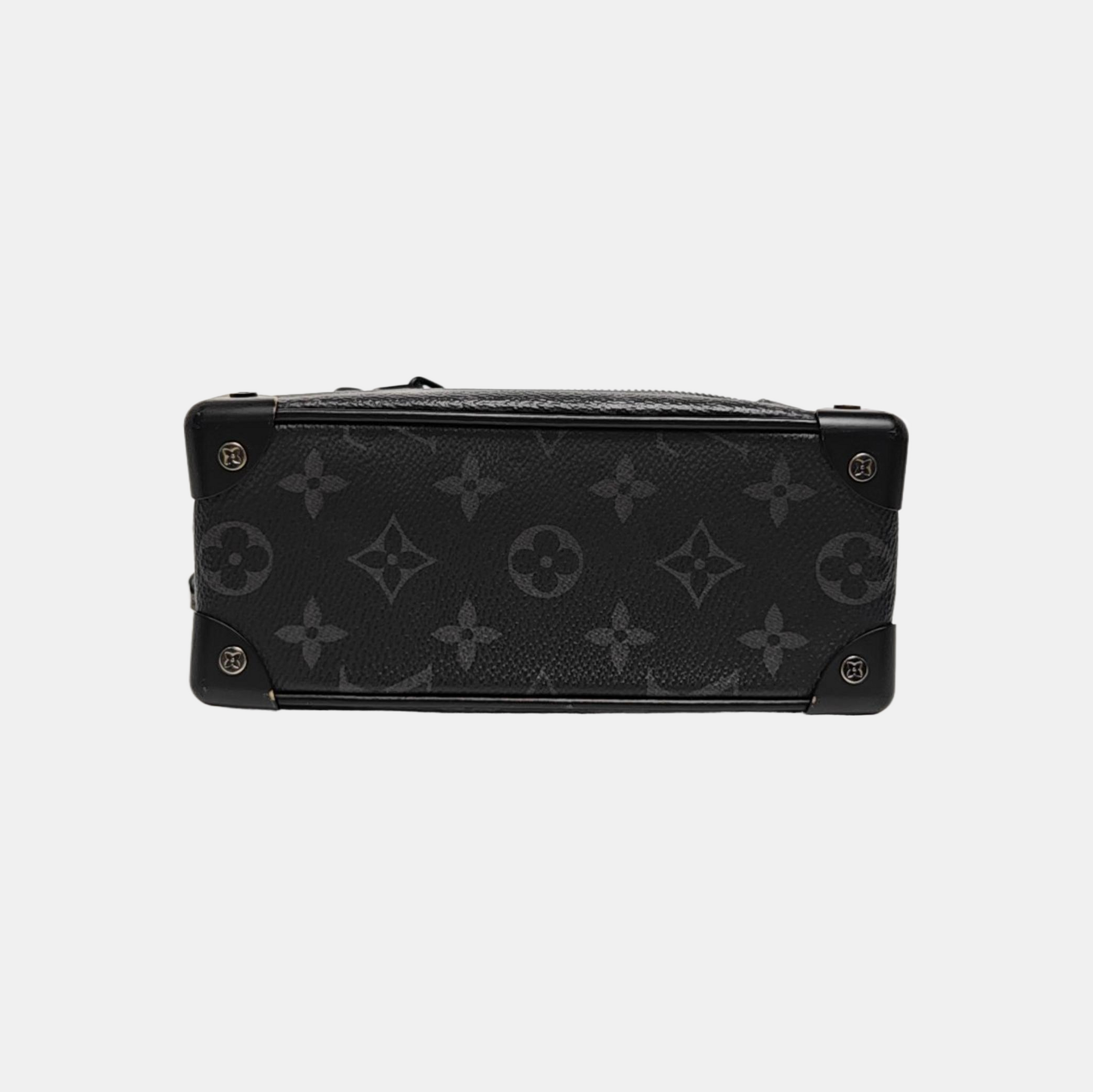 SOFT TRUNK Mini Monogram Coated Canvas Black