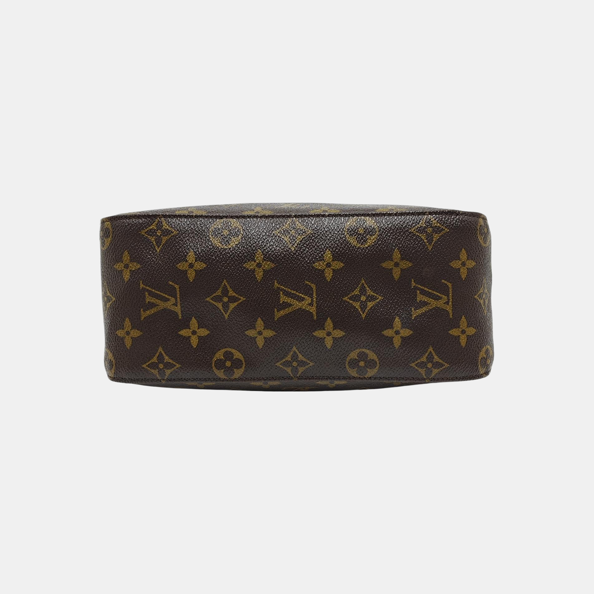 LOOPING MM Monogram Coated Canvas Brown