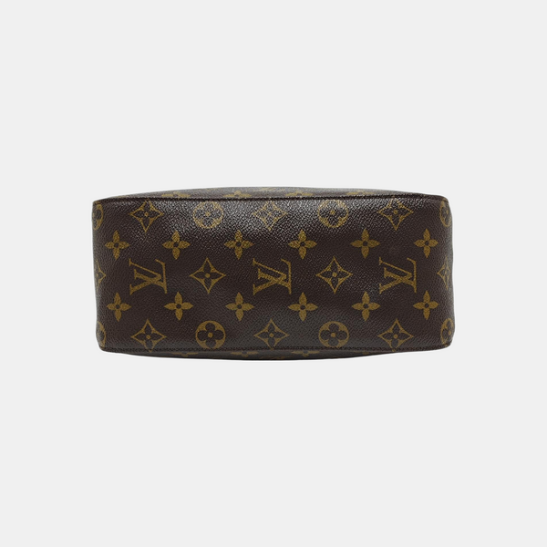 LOOPING MM Monogram Coated Canvas Brown