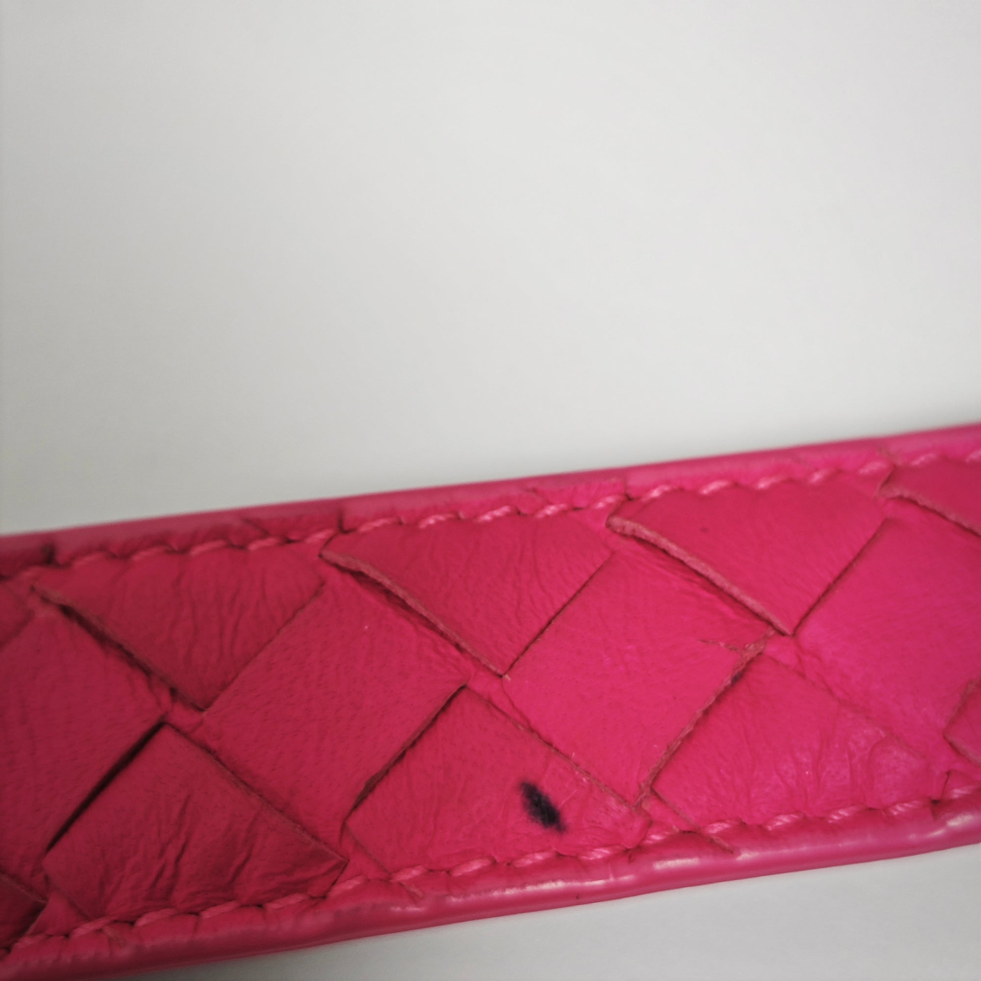 Leather Belt Red