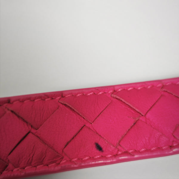 Leather Belt Red
