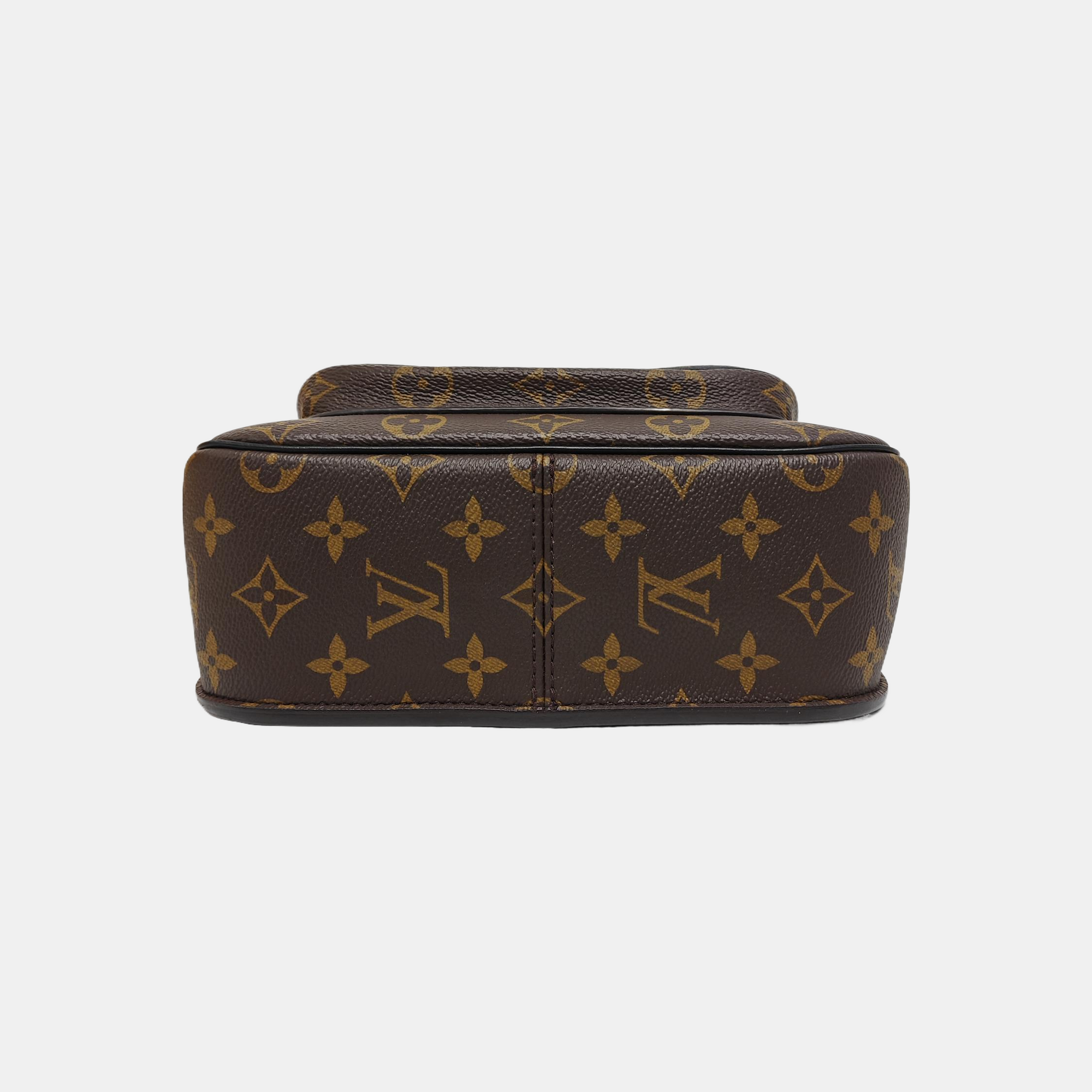 PASSY Monogram Coated Canvas Brown