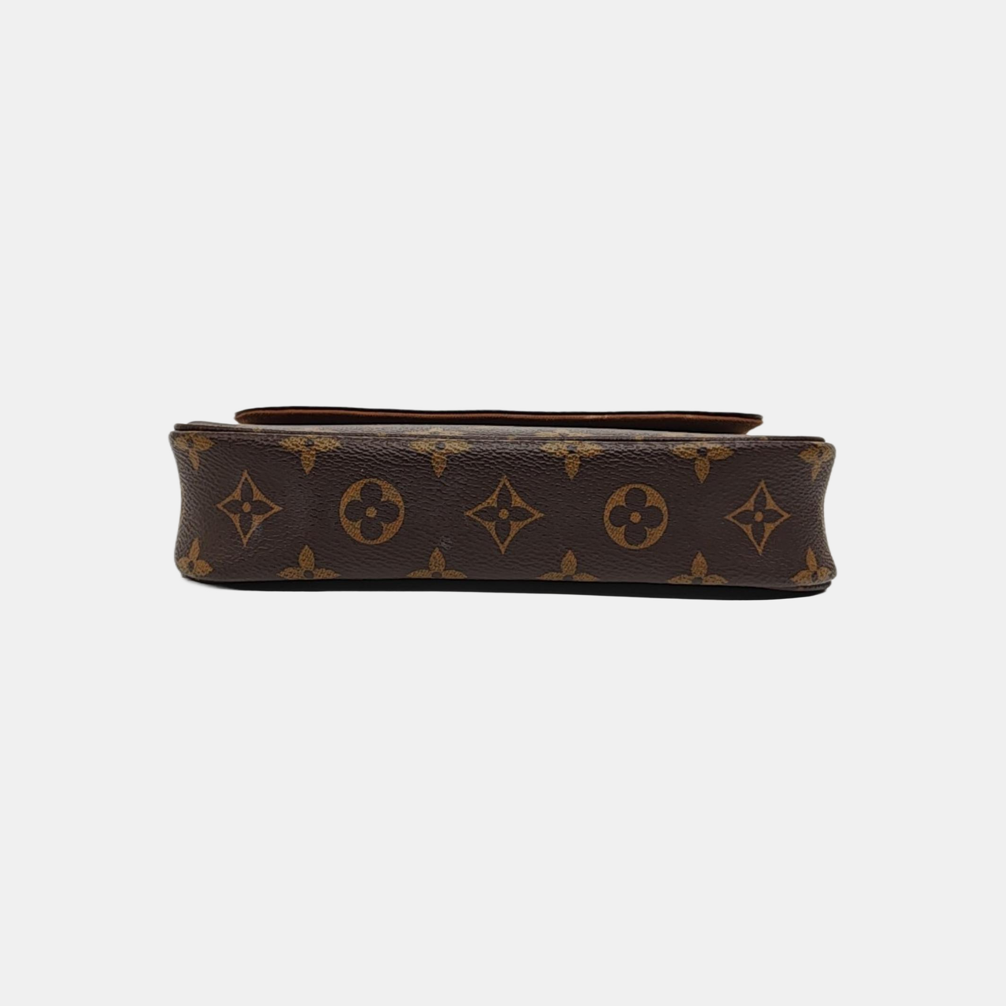 IVY Monogram Coated Canvas Brown