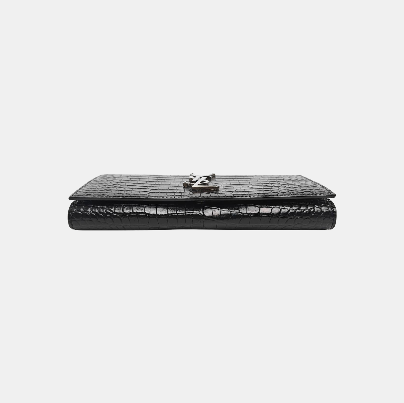 KATE WOC Calfskin Black Wallet