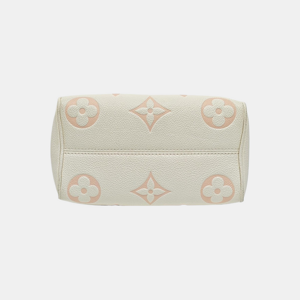 SPEEDY 20 Monogram Calfskin White