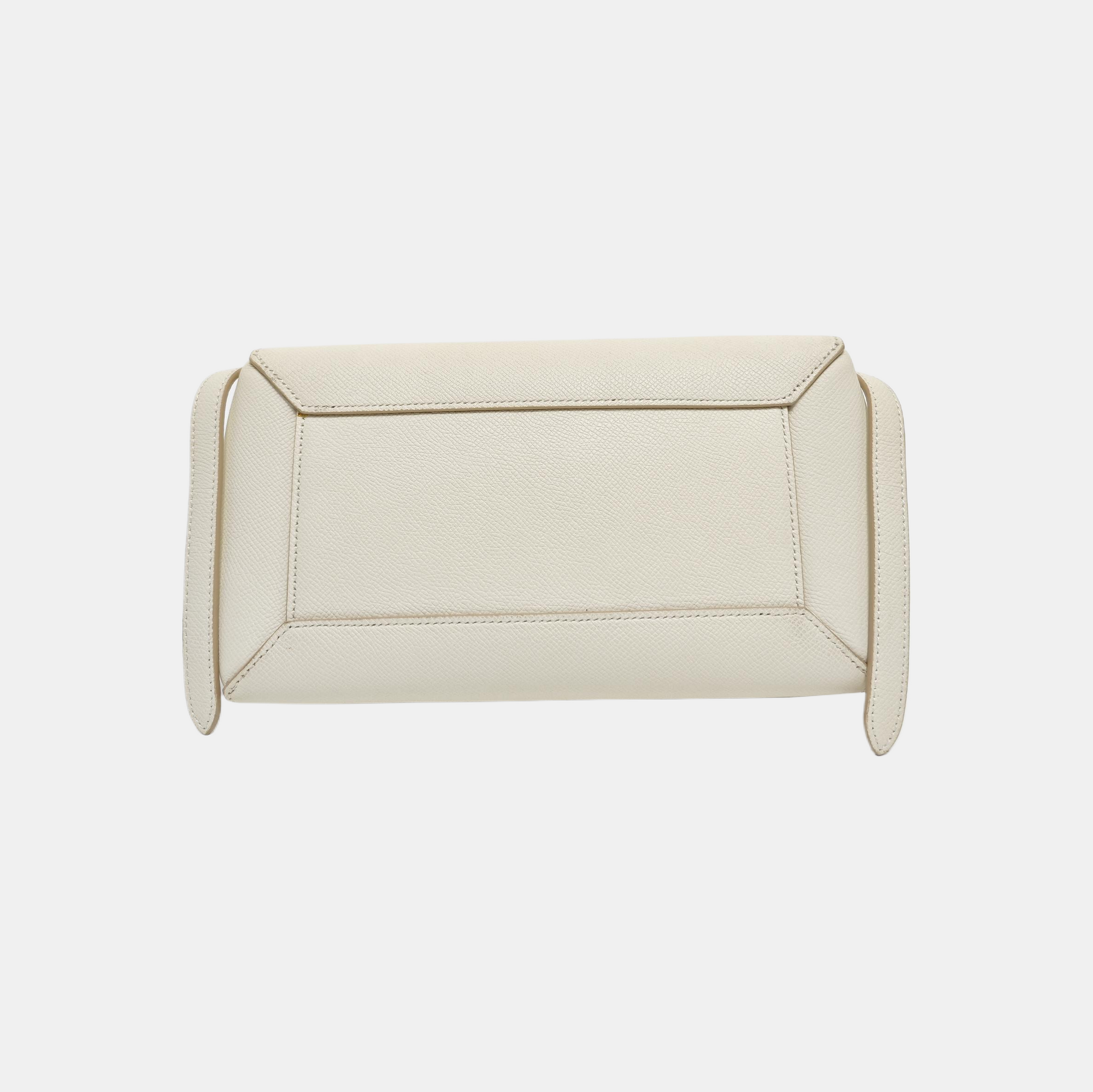 BELT Micro Calfskin White