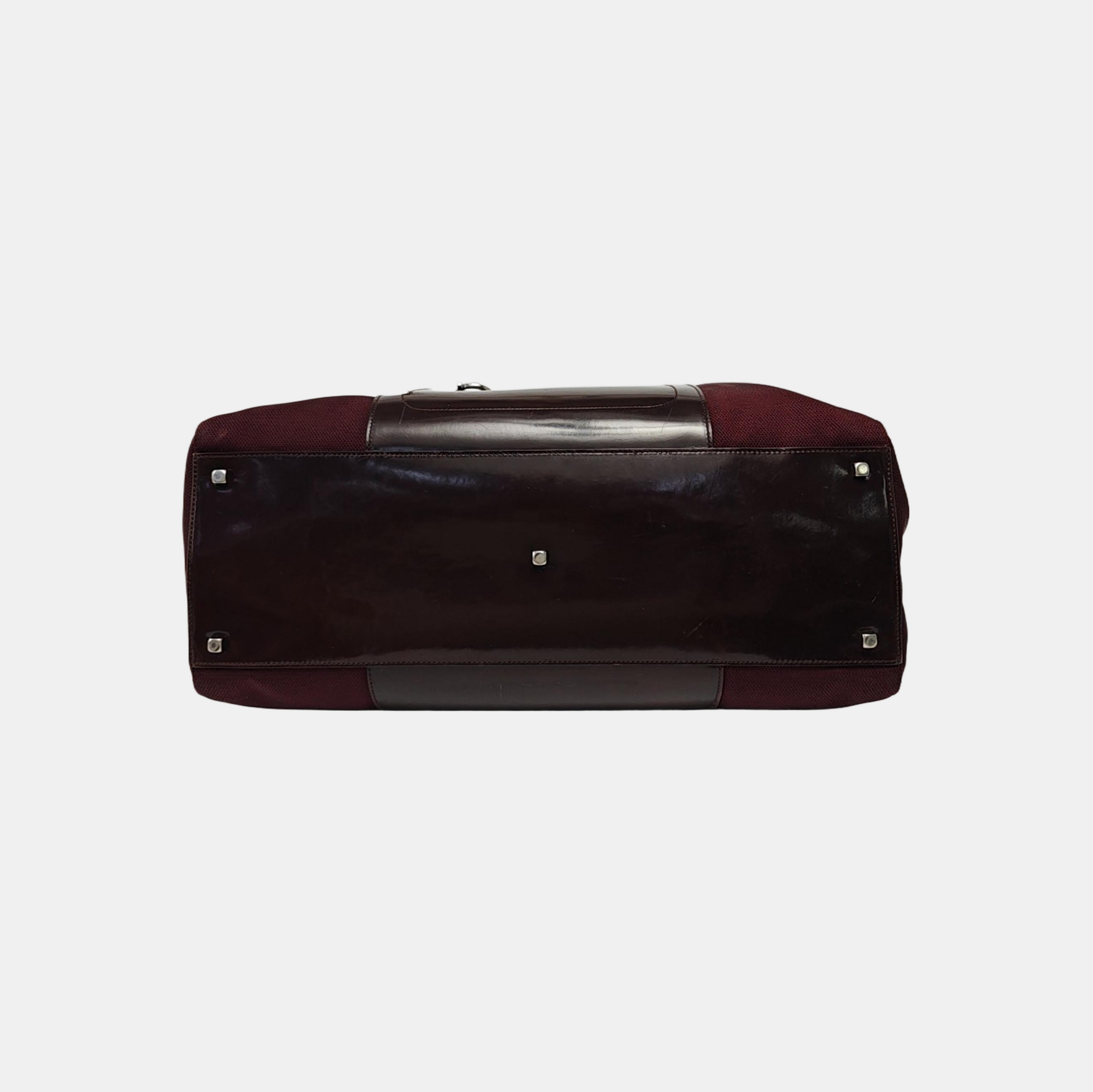 Satchel Calfskin Red
