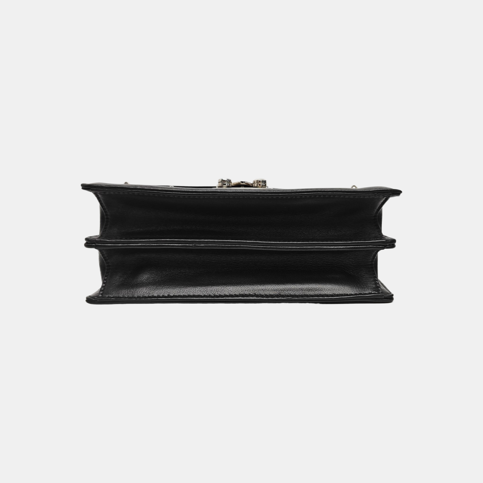 Lambskin Shoulder Bag Black