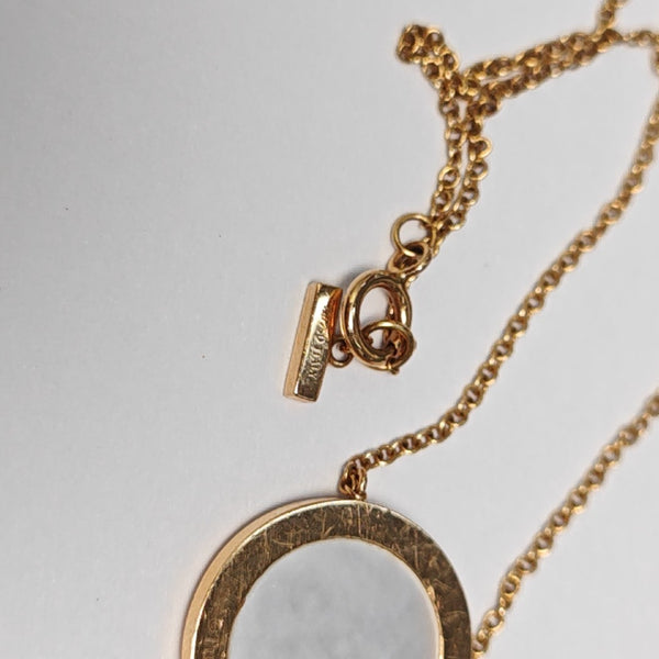 Tiffany T 18k Rose Gold Necklace