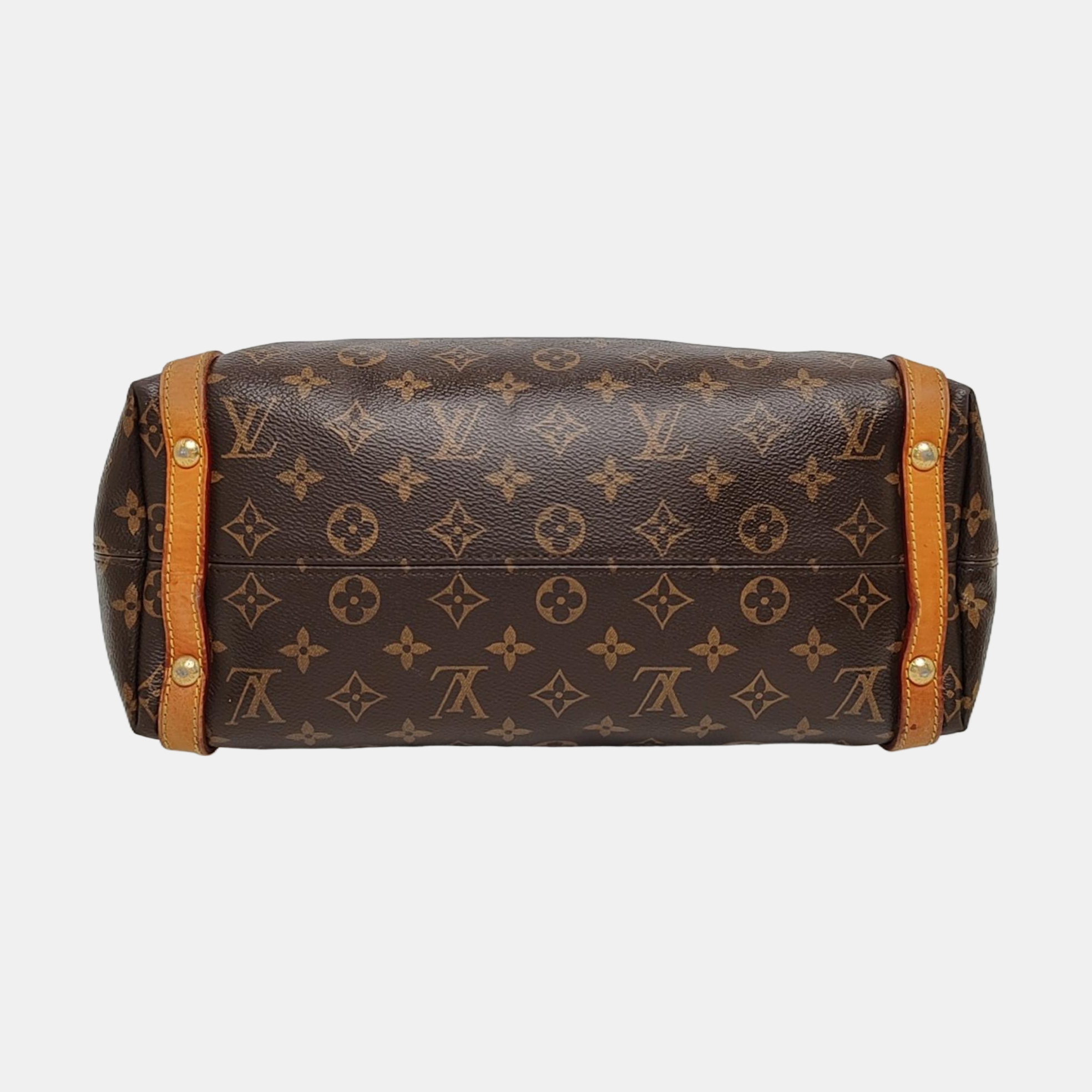 TUILERIES Monogram Coated Canvas Brown