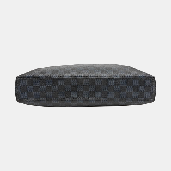 PORTE-DOCUMENTS Damier Coated Canvas Blue