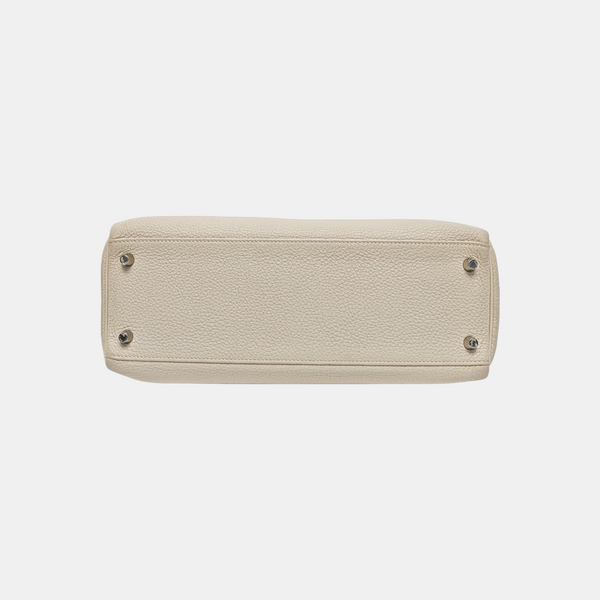 Kelly 32 Togo White