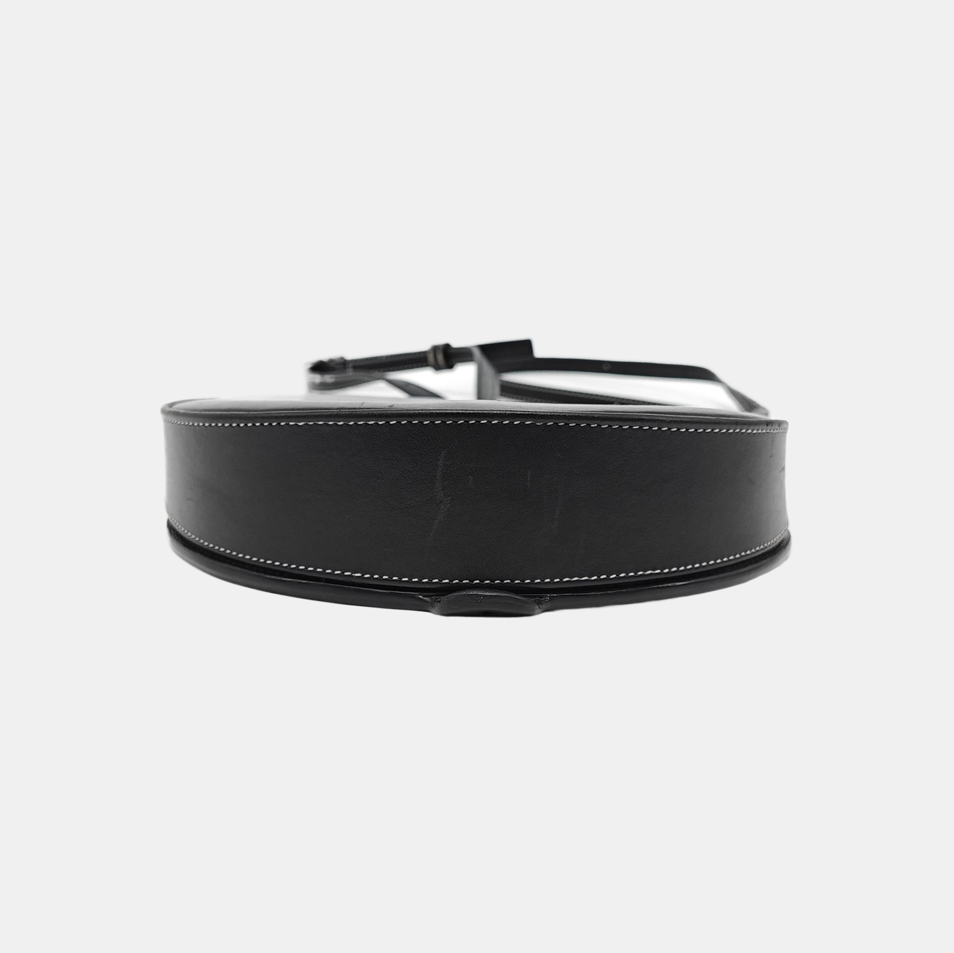 Heel Calfskin Black