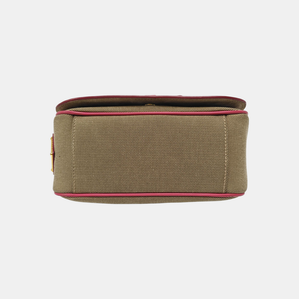 Canvas Shoulder Bag Brown