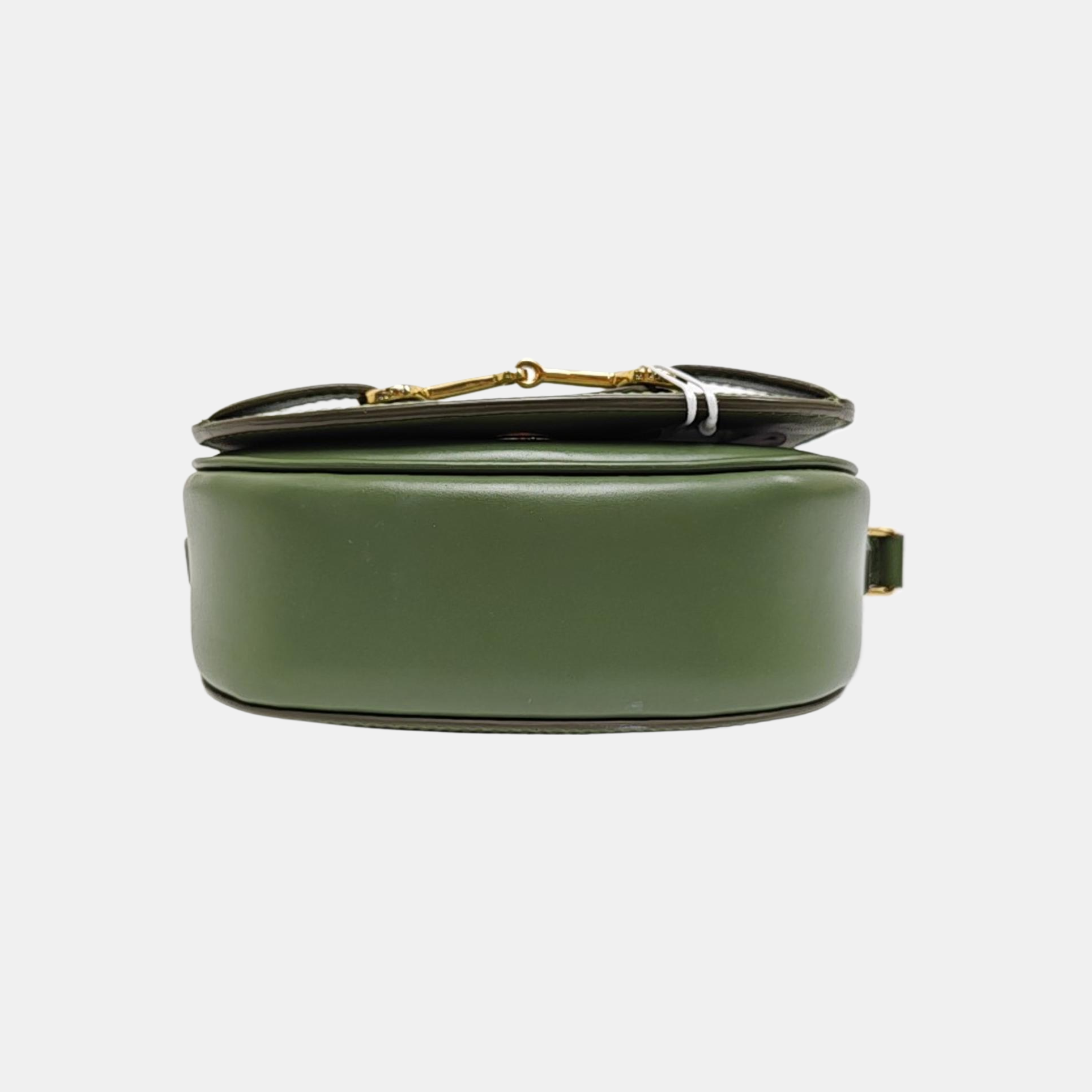 CRÉCY Small Calfskin Green