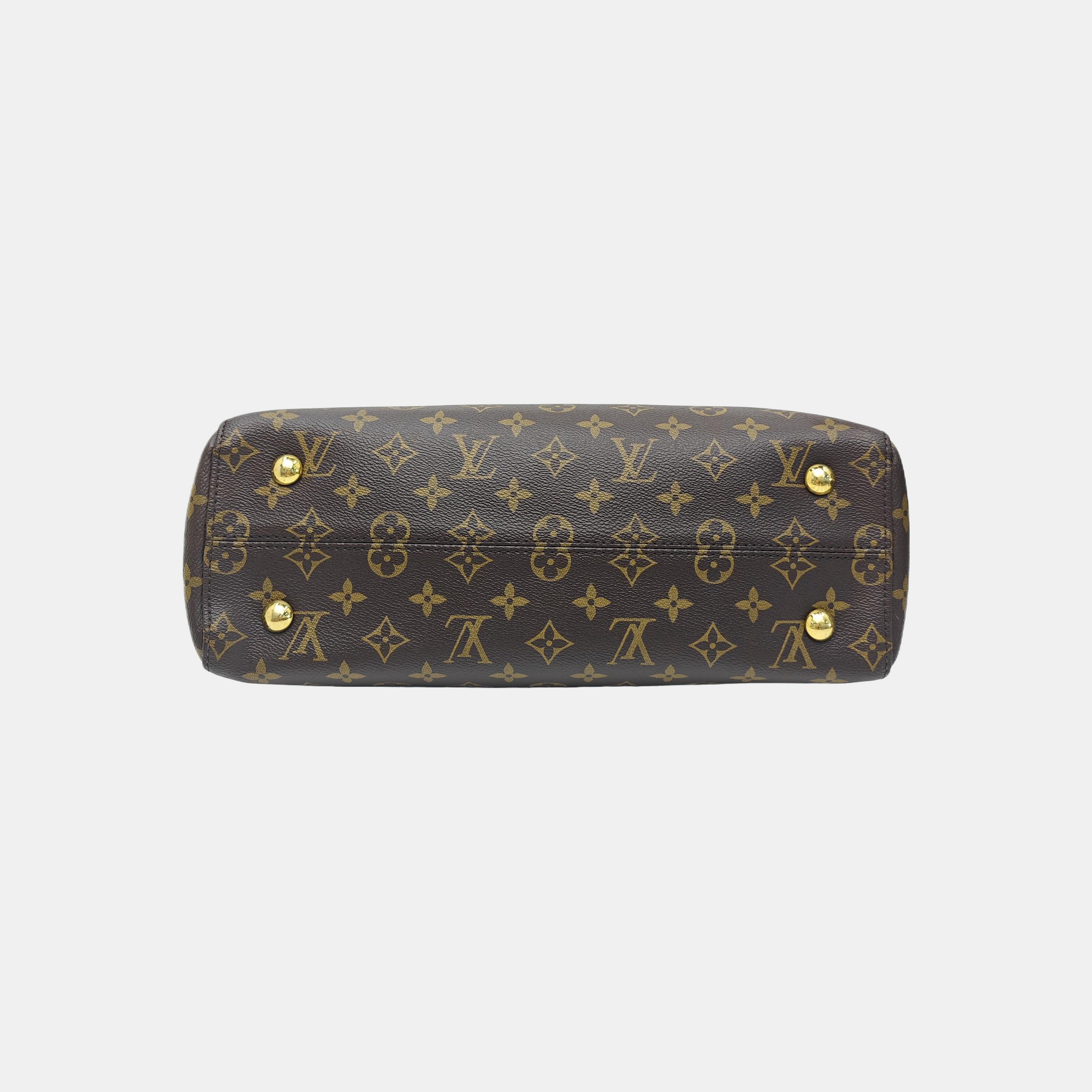 VÉNUS Monogram Coated Canvas Brown
