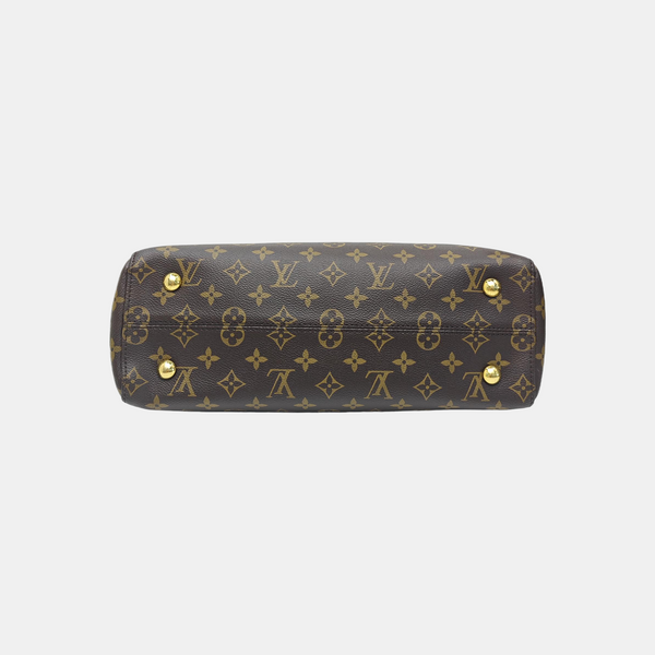 VÉNUS Monogram Coated Canvas Brown