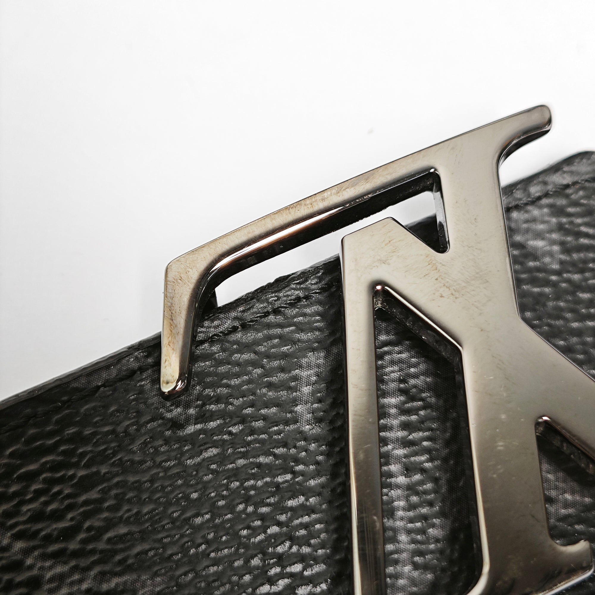 Coated Canvas Belt Black