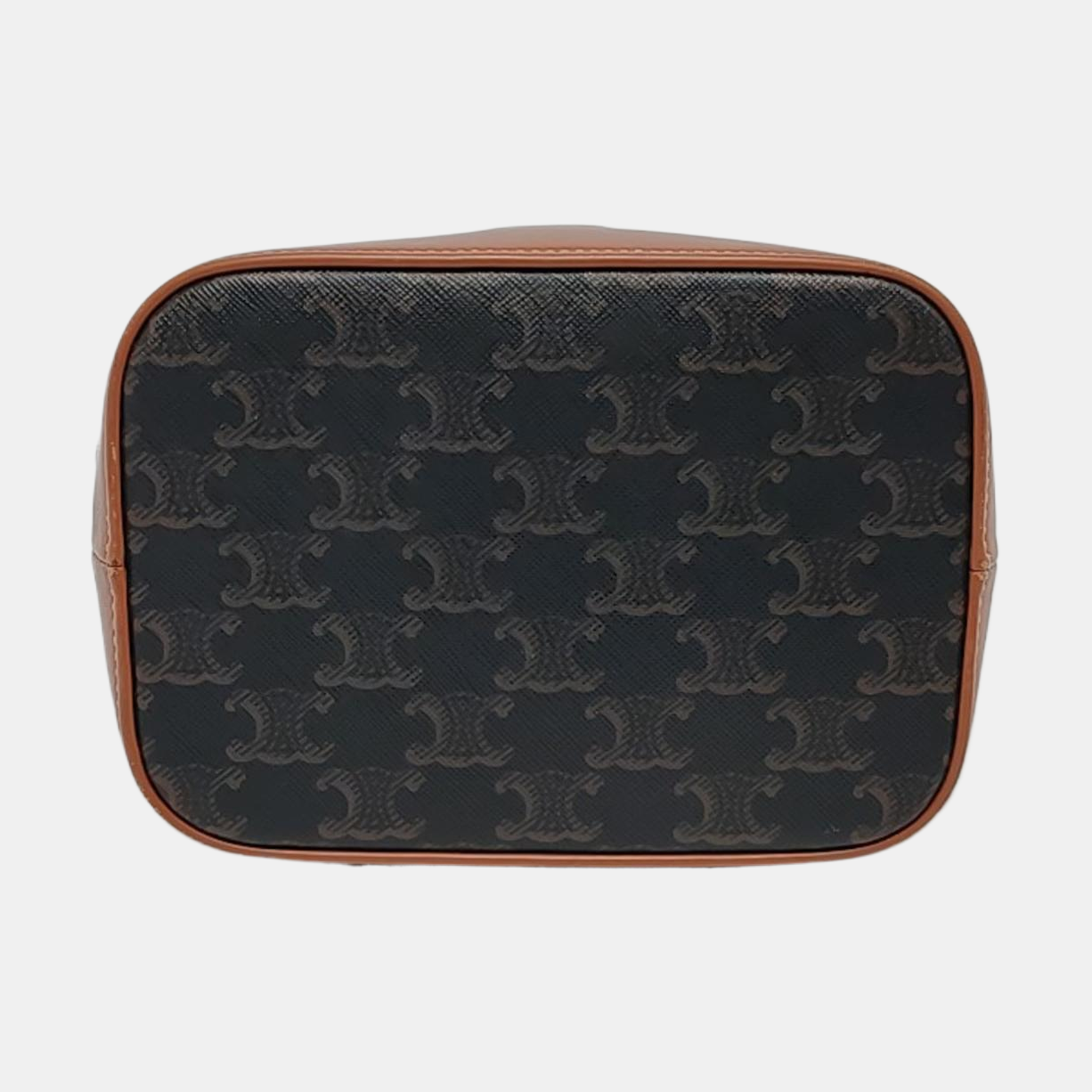 TRIOMPHE CANVAS Small Coated Canvas Brown