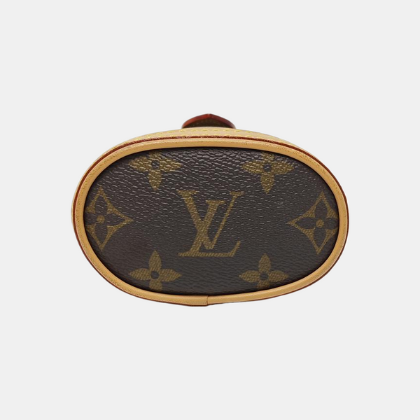 FOLD ME Monogram Coated Canvas Brown