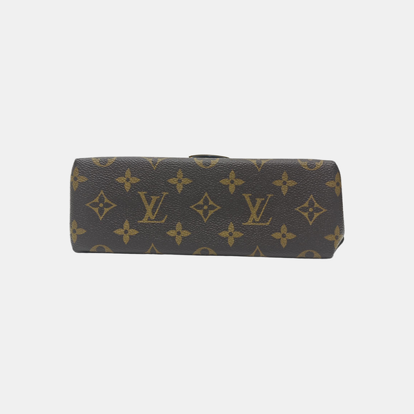LOCKY BB Monogram Coated Canvas Brown