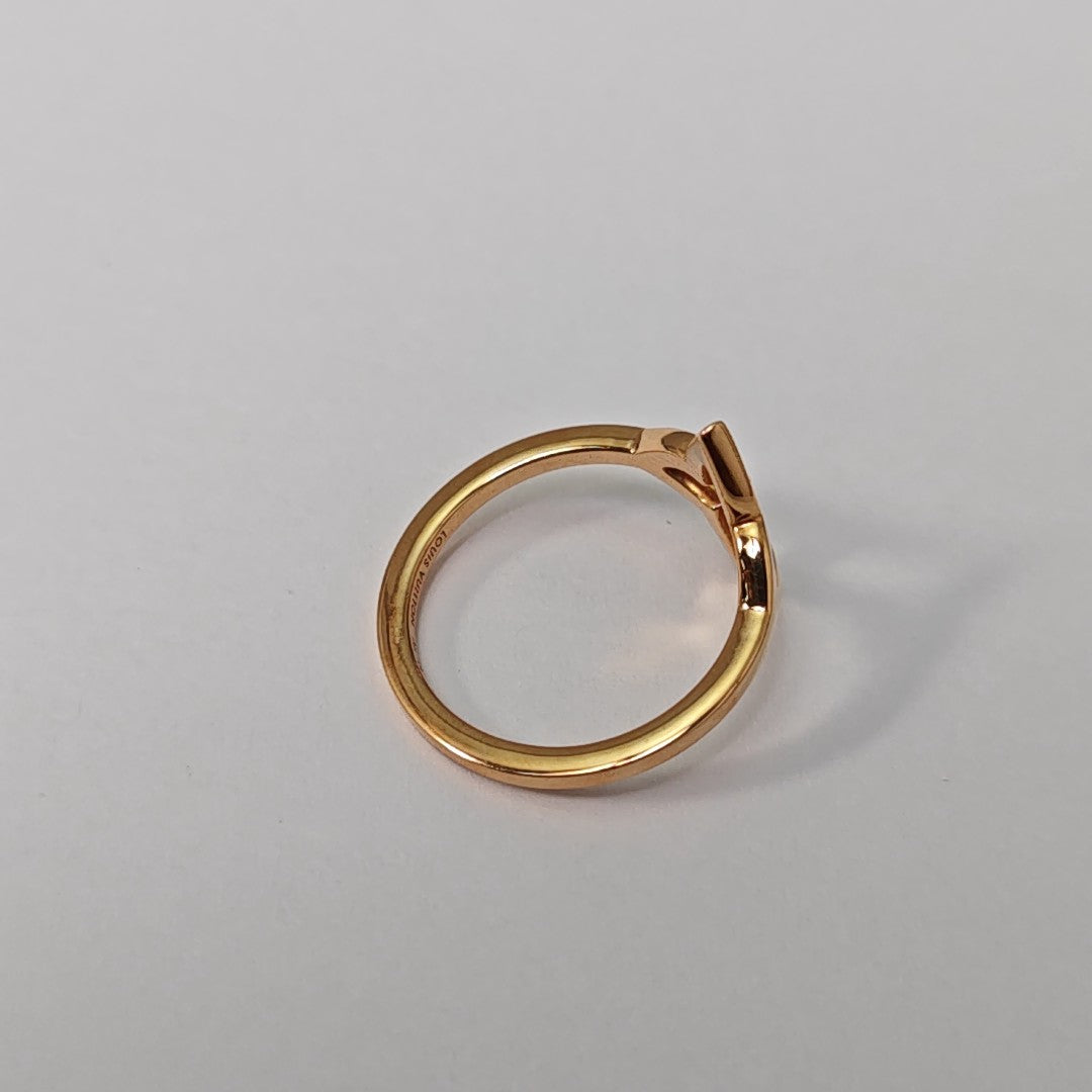 18k Rose Gold Ring EU 51