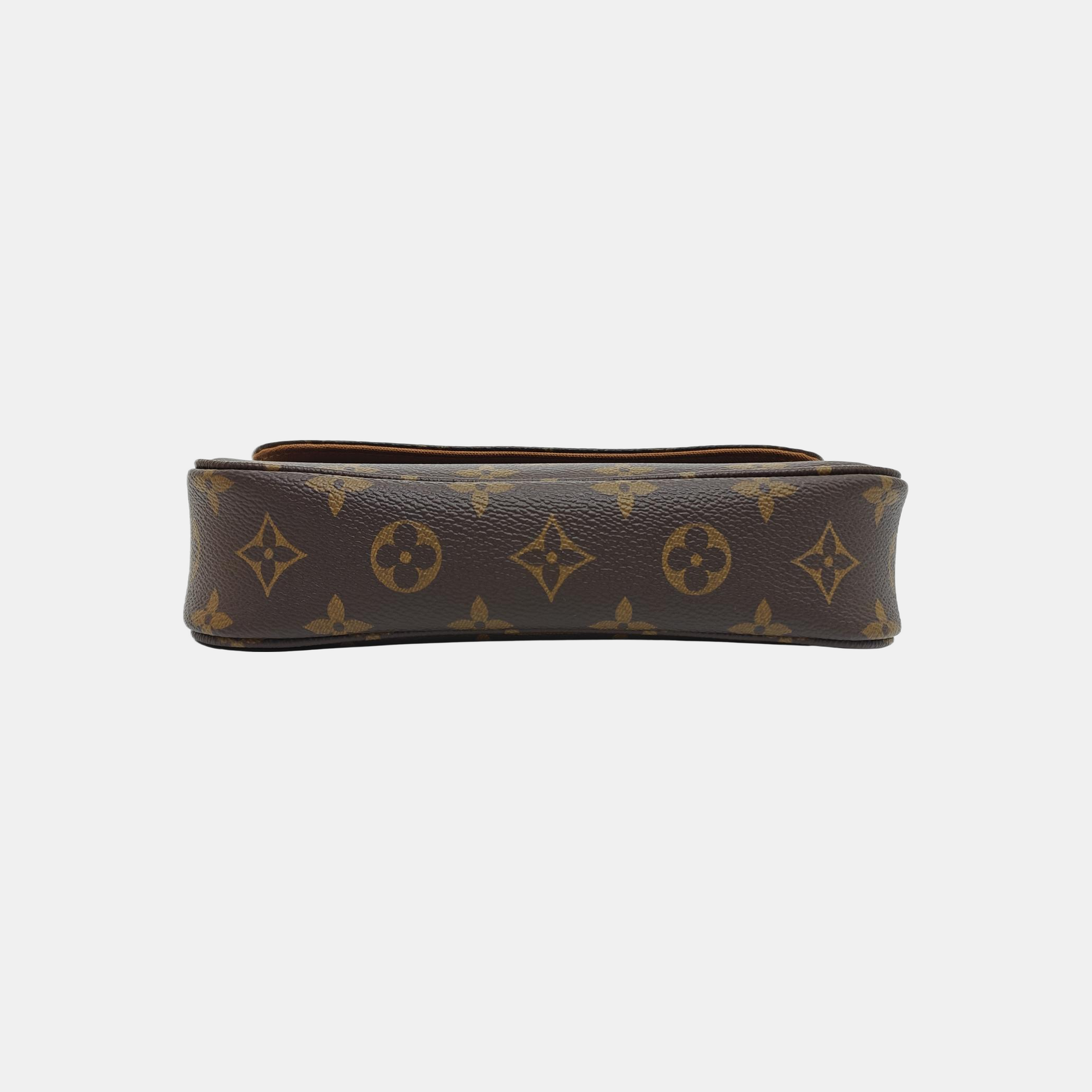 IVY Monogram Coated Canvas Brown