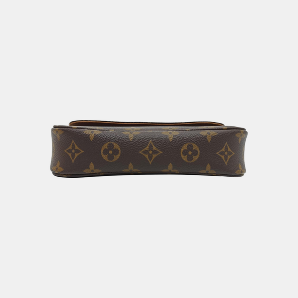 IVY Monogram Coated Canvas Brown