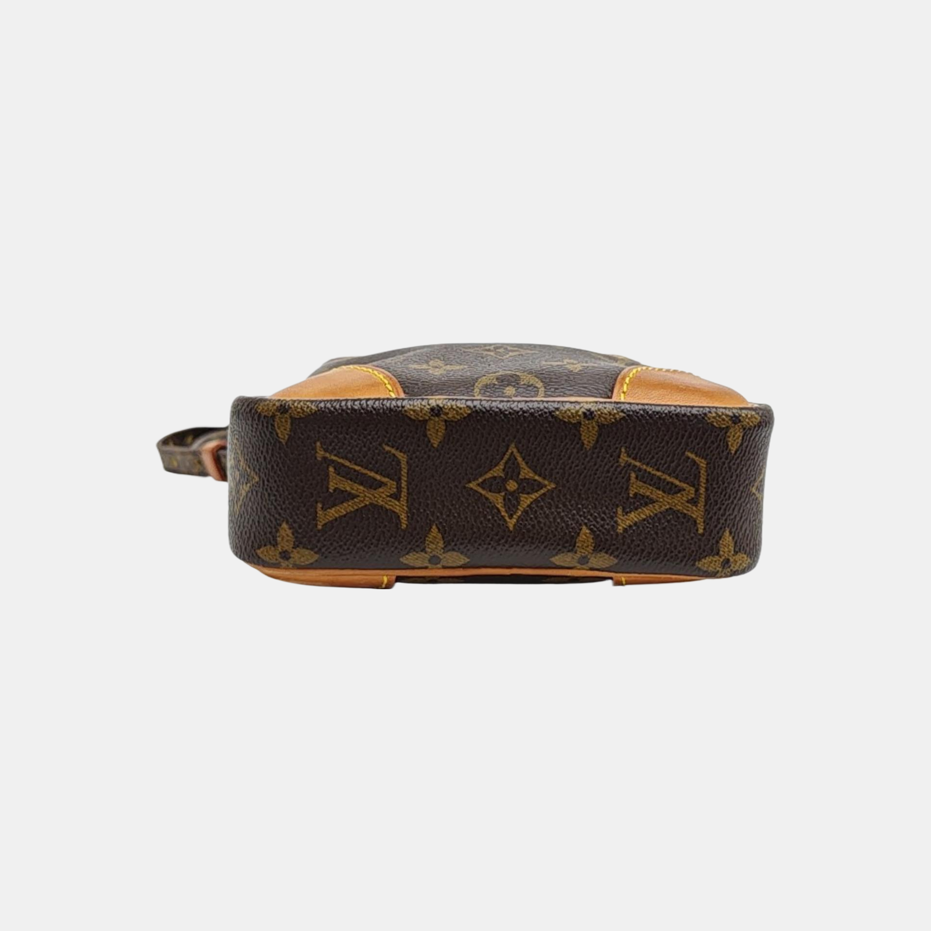 DANUBE Monogram Coated Canvas Brown