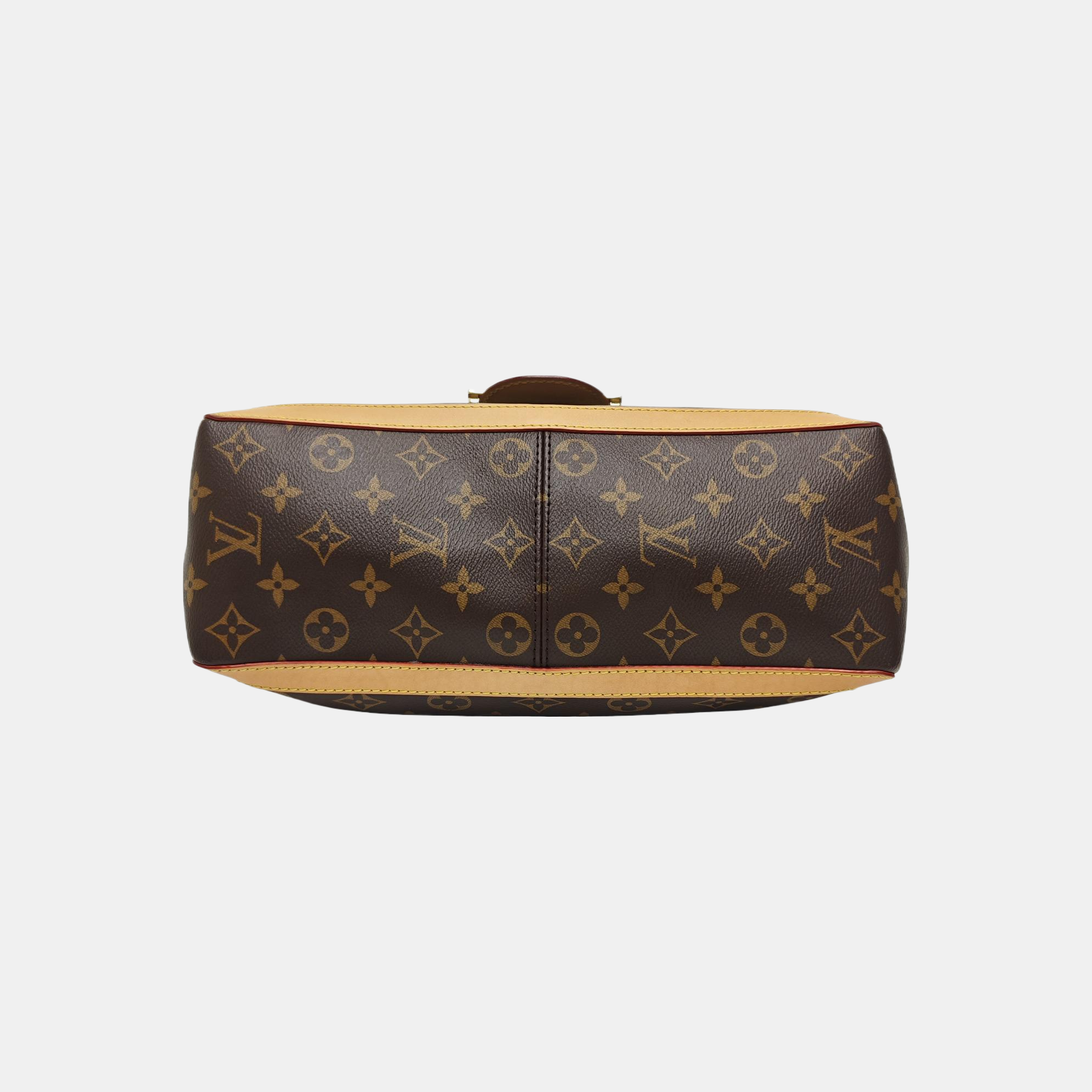 DAUPHINE GM Monogram Coated Canvas Brown