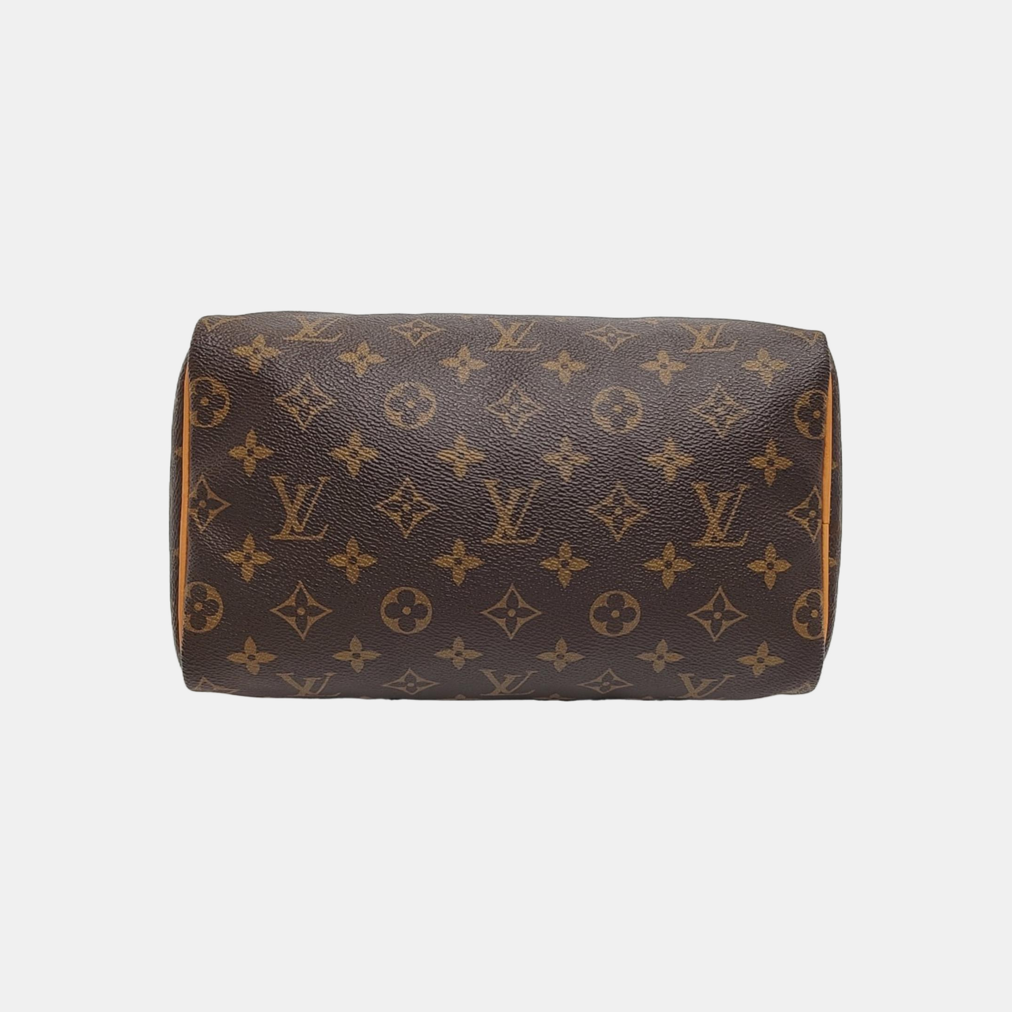 SPEEDY 25 Lona Monogram Revestida Marrón