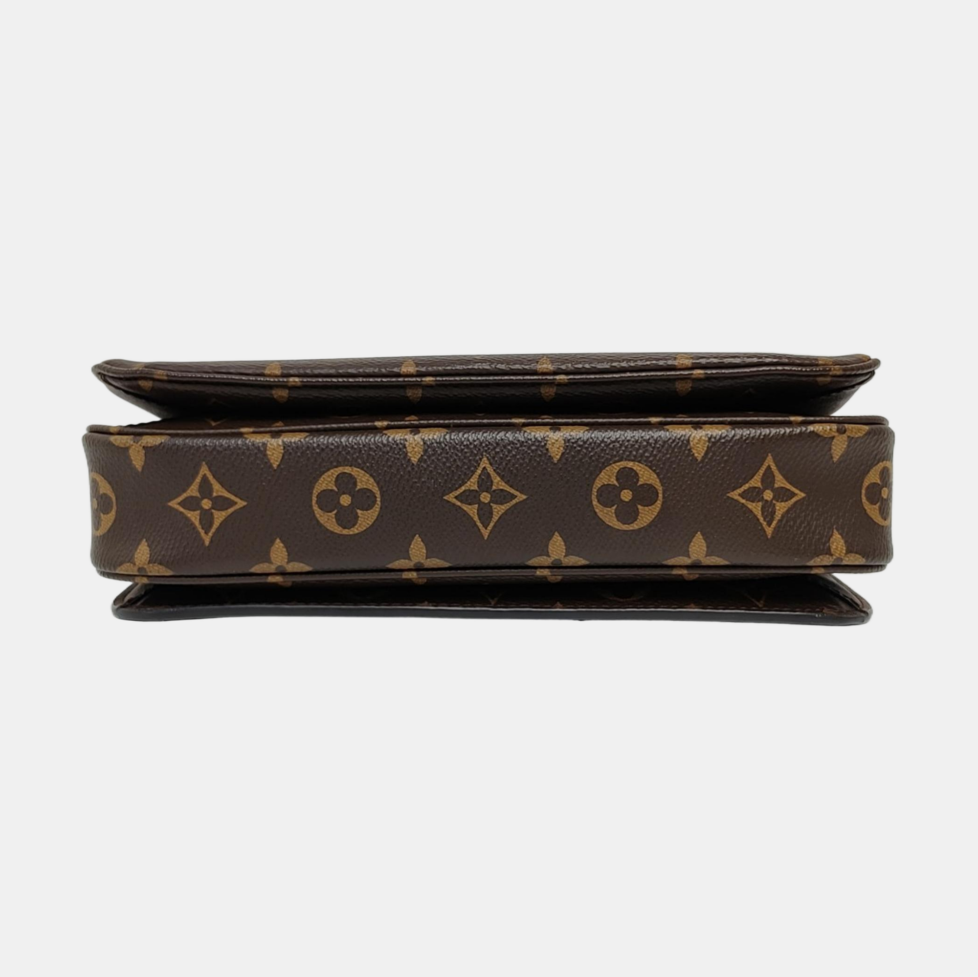 Authenticated pre-owned  MÉTIS MM Monogram Coated Canvas Brown - Shoulder Bag at Looply