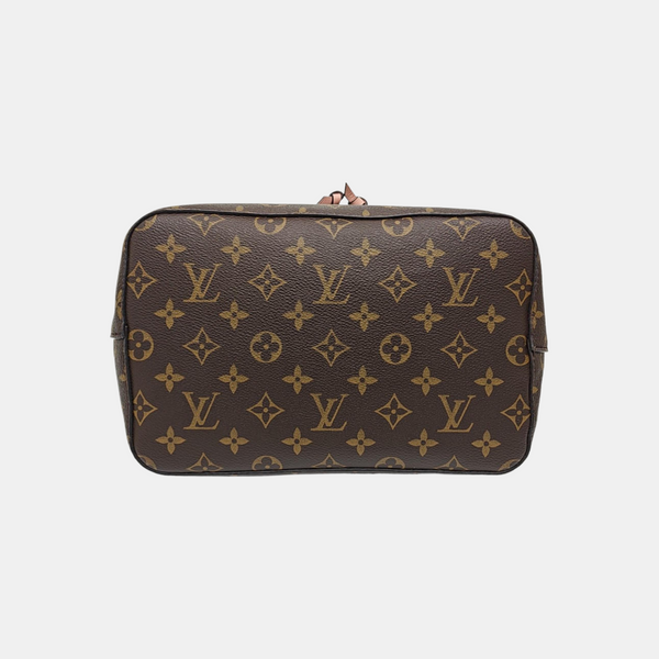 NÉONOÉ MM Monogram Coated Canvas Brown