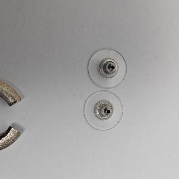 Metal Silver Stud Earrings