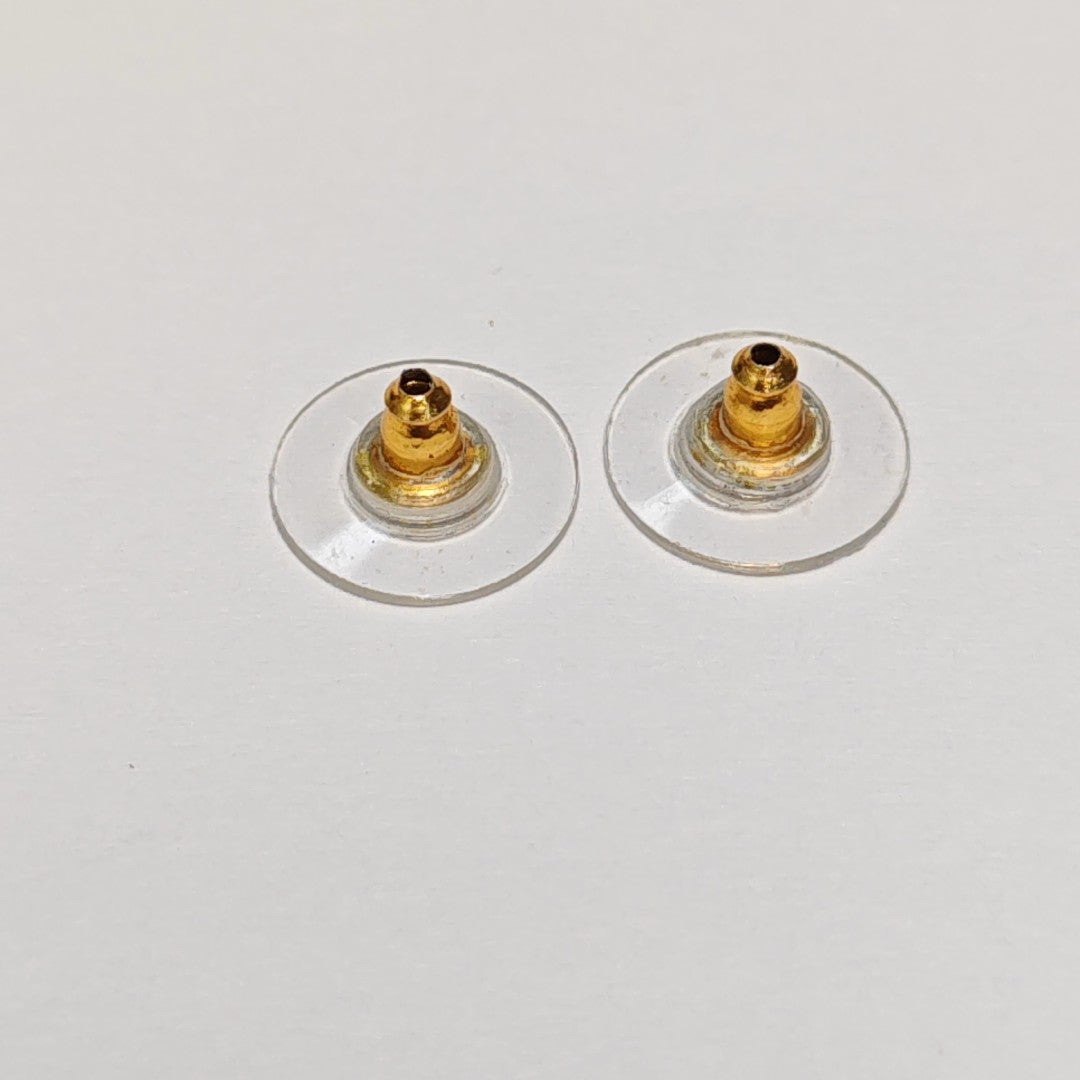 Metal Gold Stud Earrings