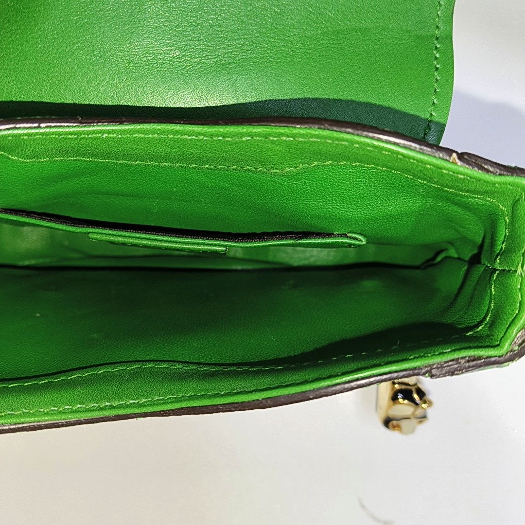 Nubuck Tigrette Python Green