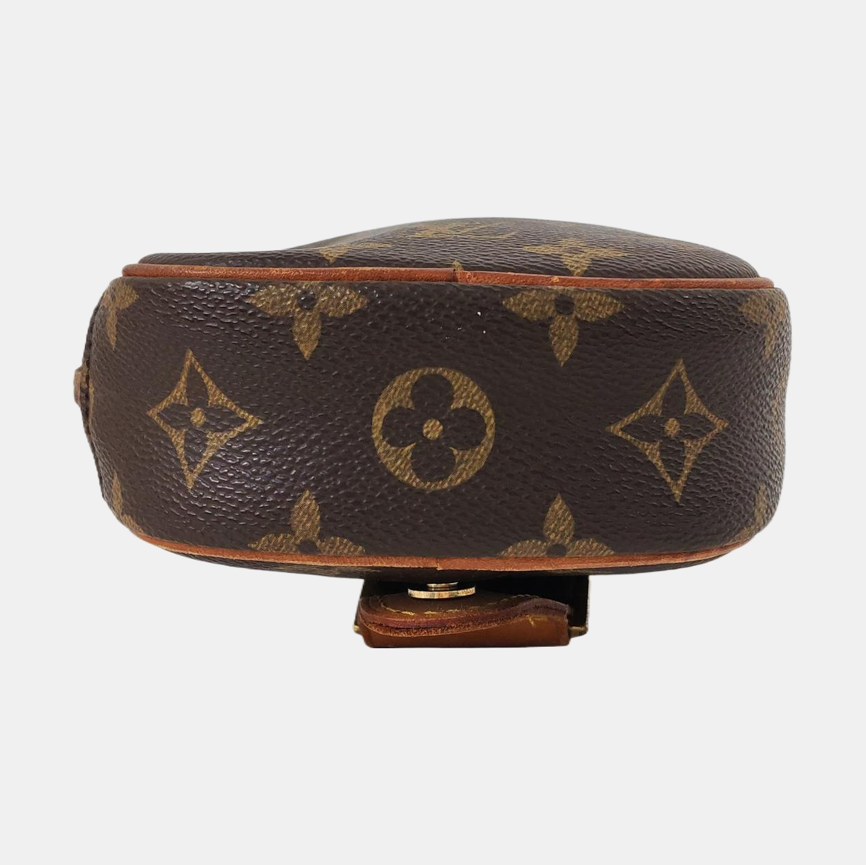 GANGE Monogram Coated Canvas Brown