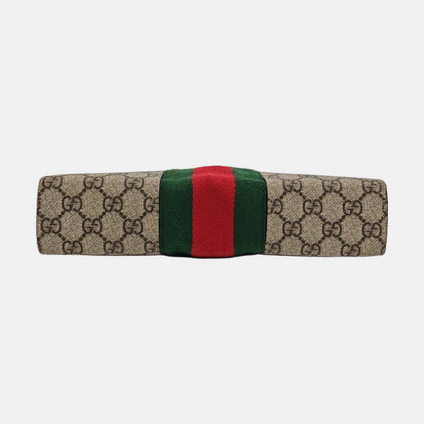 GG Supreme Monogram Coated Canvas Black