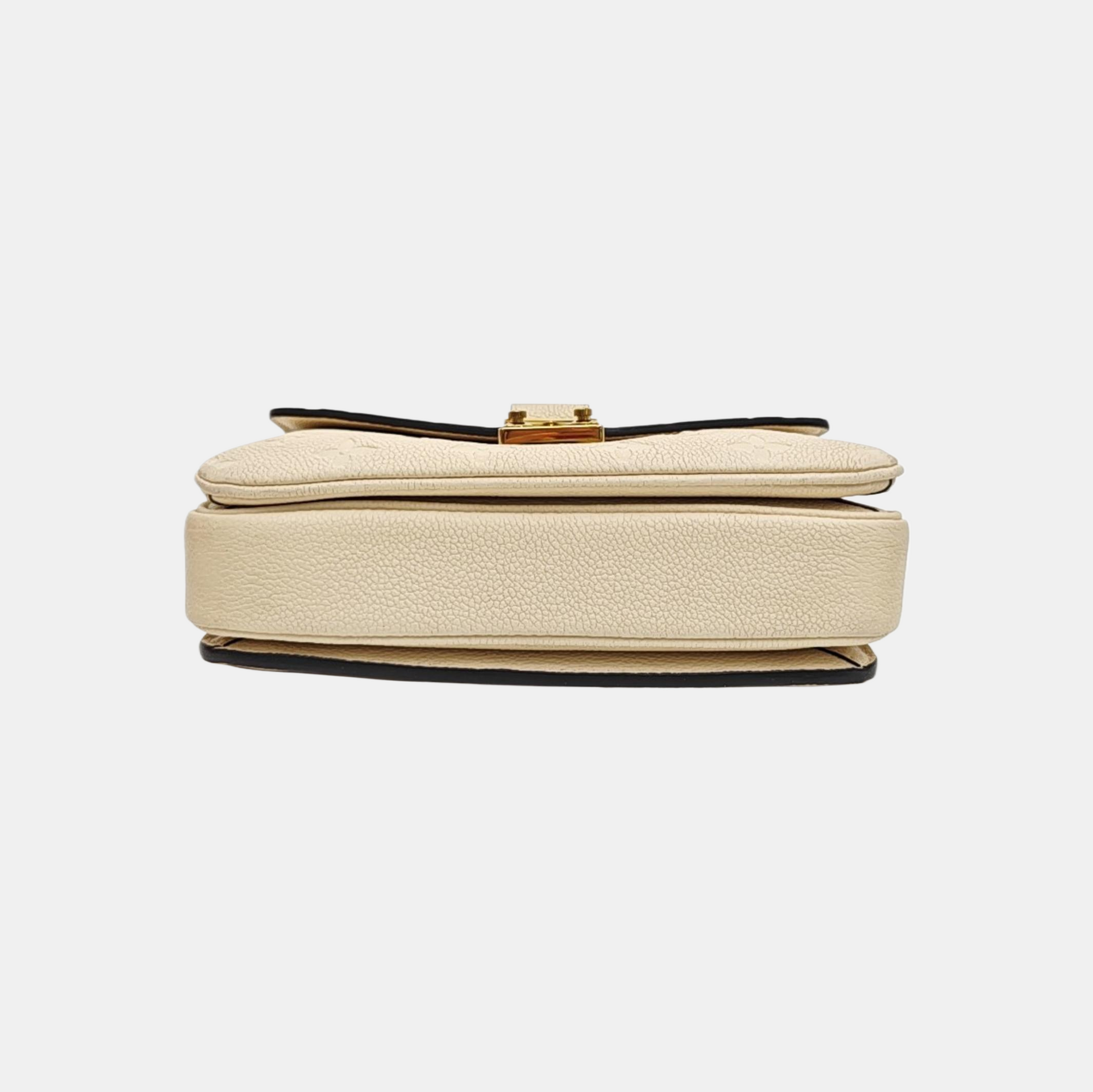 MÉTIS EAST WEST Monogram Calfskin Beige