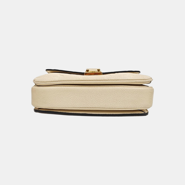 MÉTIS EAST WEST Monogram Calfskin Beige