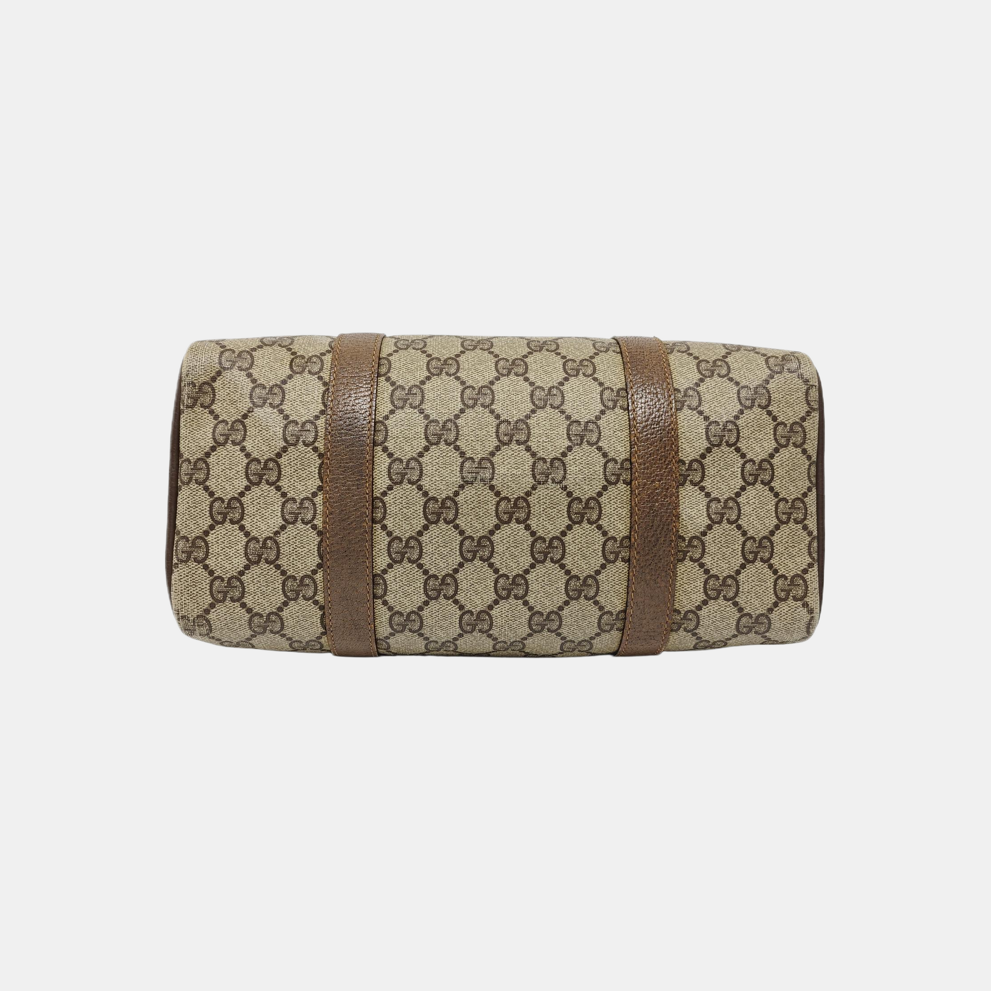 Monogram Coated Canvas Top Handle Bag Beige