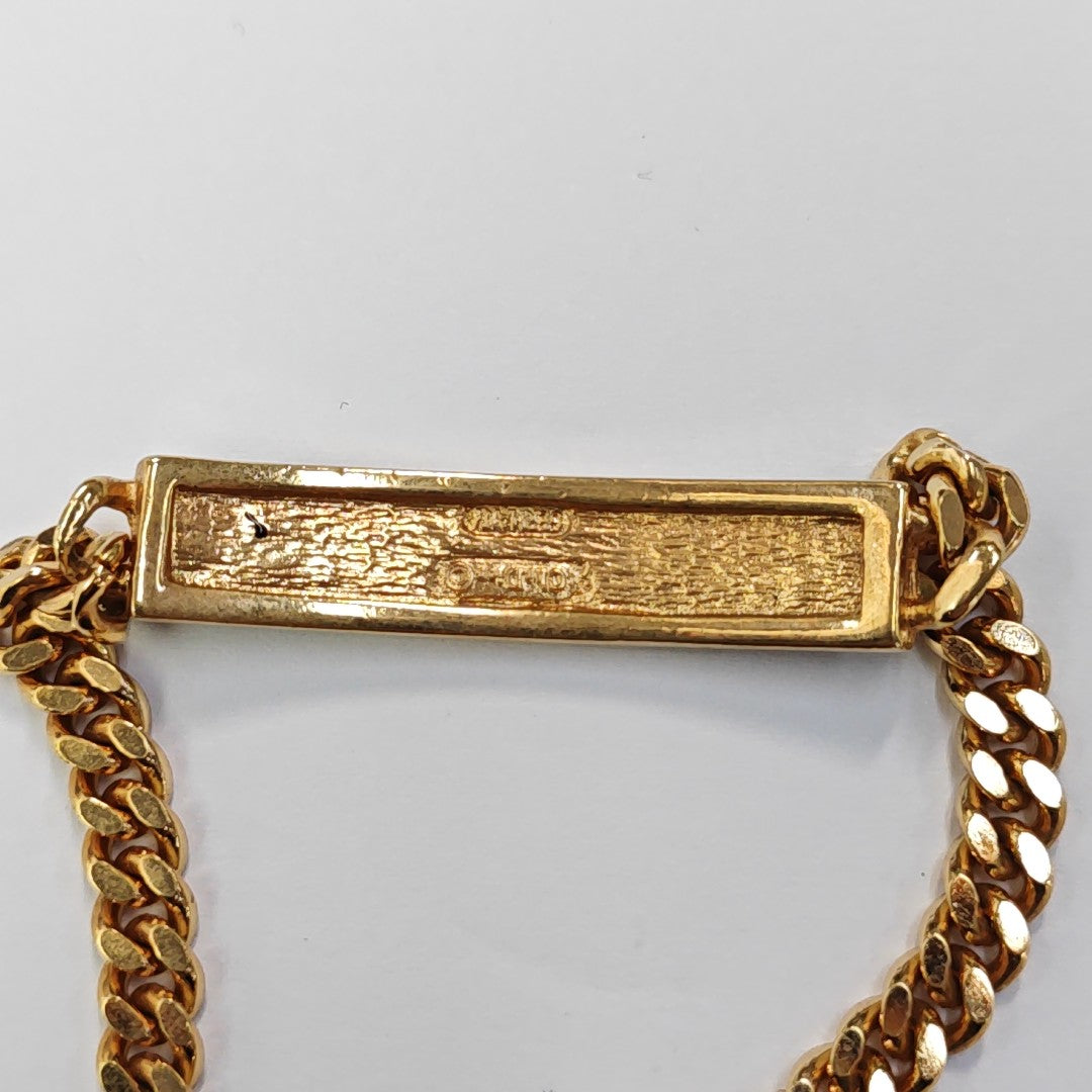 Petit CD Metal Gold Bracelet
