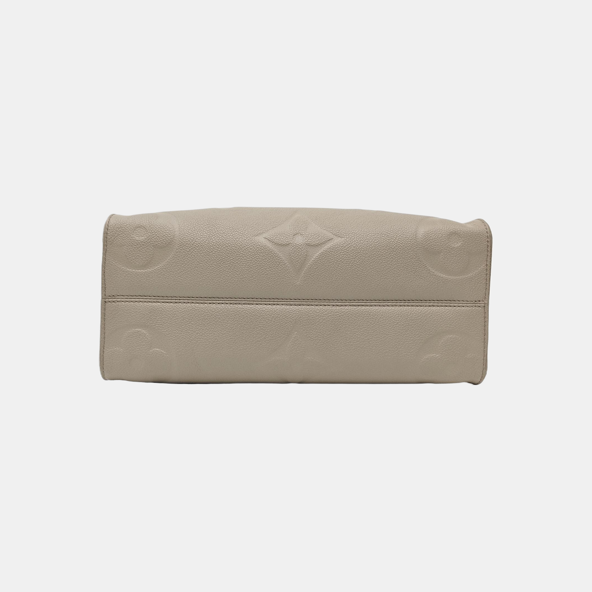 ONTHEGO MM Monogram Calfskin Gray