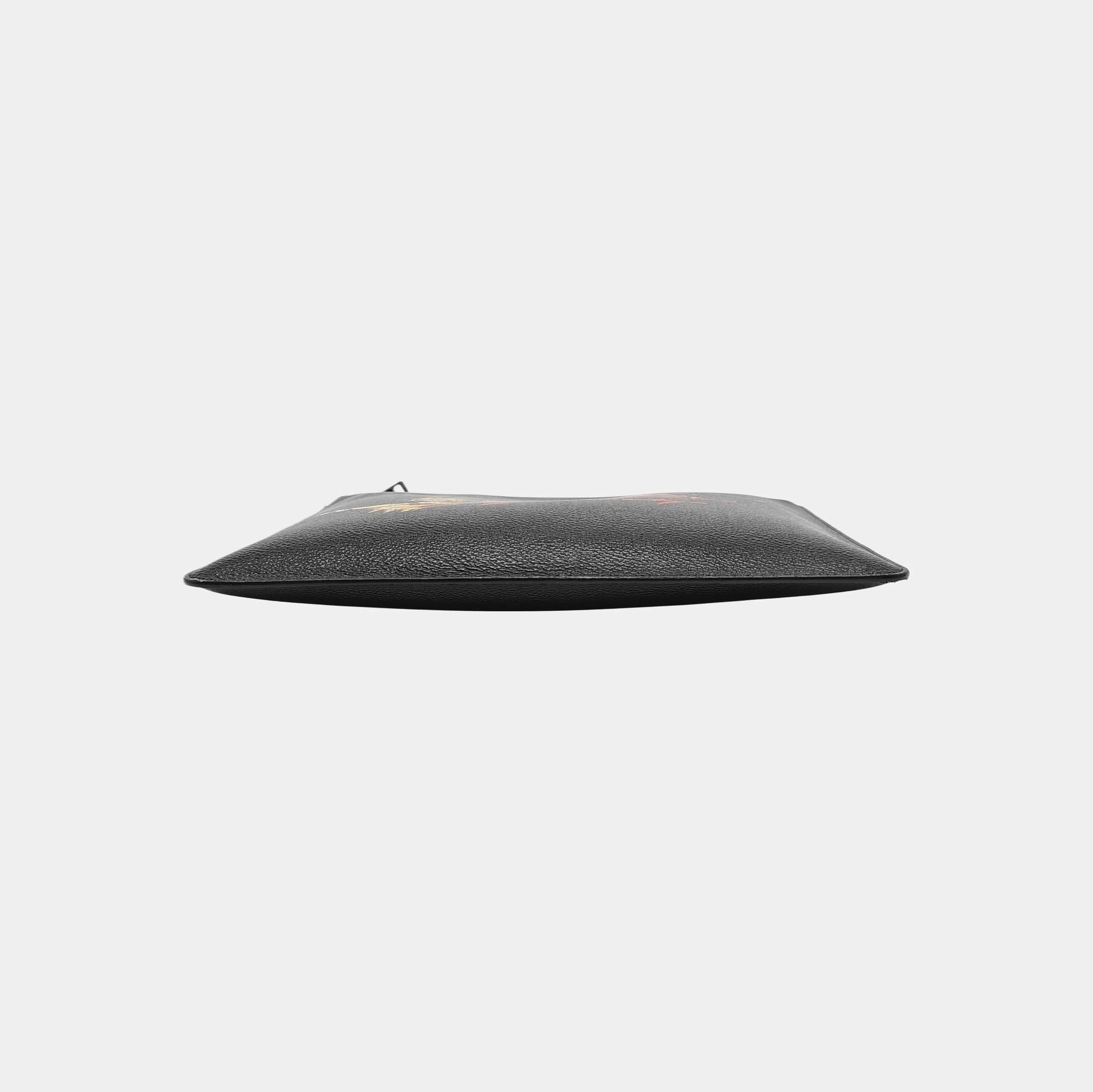 Calfskin Clutch Black