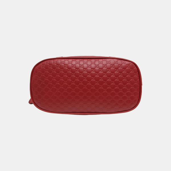 Microguccissima Monogram Calfskin Red