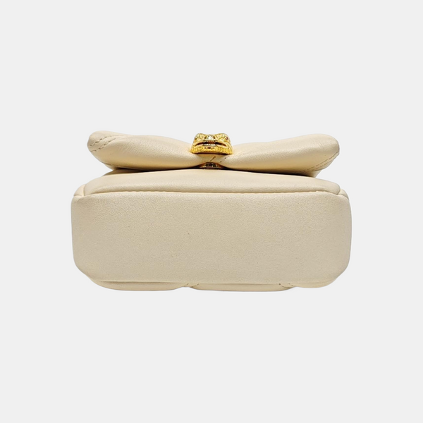 SERPENTI CABOCHON Quilted Calfskin Beige