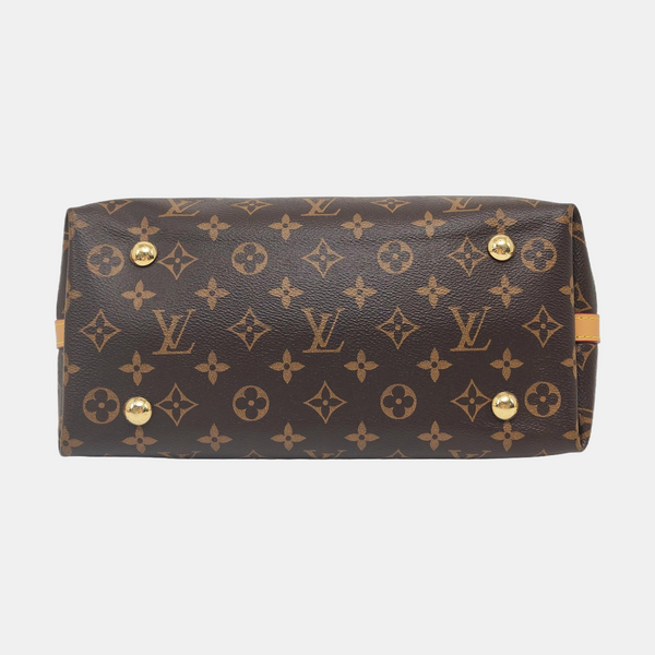 CARRYALL PM Monogram Coated Canvas Brown